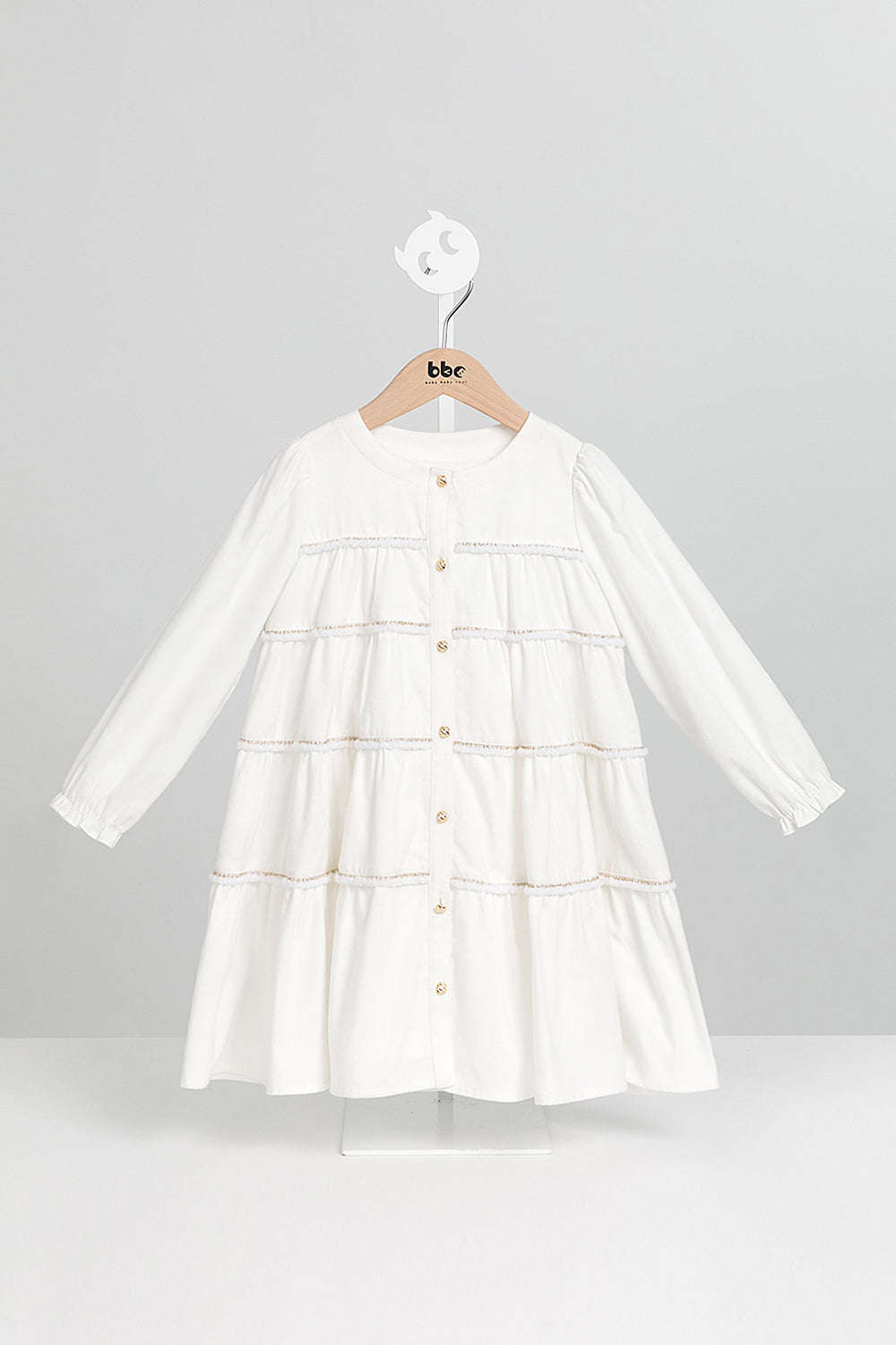 Main | 女童 Tiny Twirl蛋糕洋裝 | 長袖荷葉 織帶 蛋糕裙 | 100%有機棉