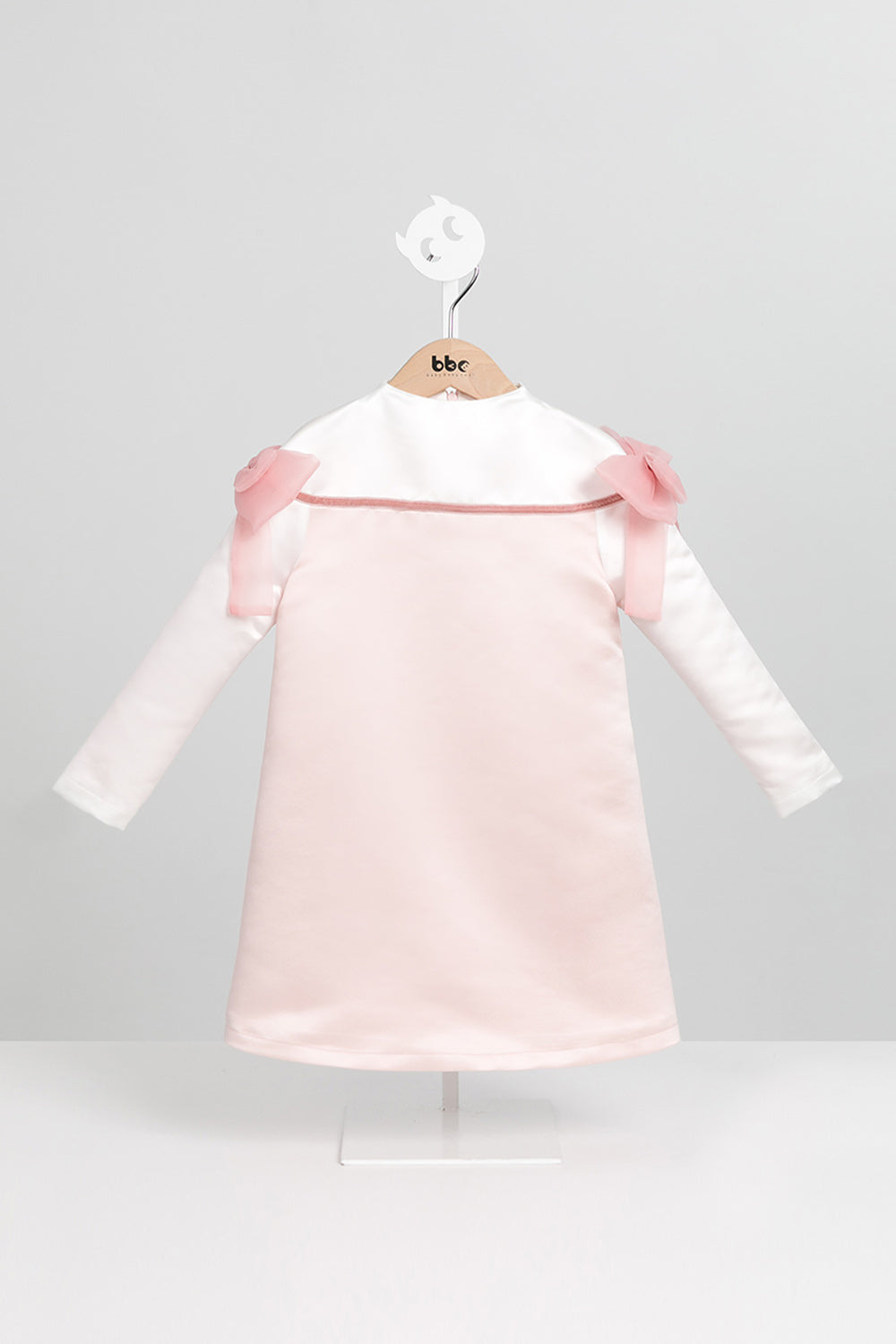 【訂製款】Luxury | 女童 訂製-Gala Bows蝴蝶結洋裝 | 長袖蝴蝶結 織帶 小立領