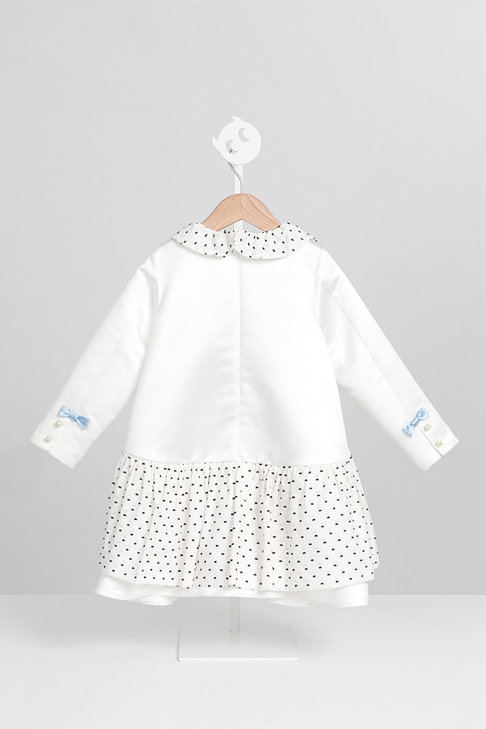 【訂製款】Luxury | 女童 訂製-Sprinkles瑪芬荷葉洋裝 | 長袖荷葉 波浪 立體剪裁