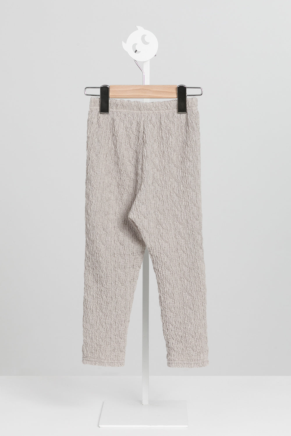 Luxury | 女童 Snow Puff內搭褲 | 細摺 紋理面料