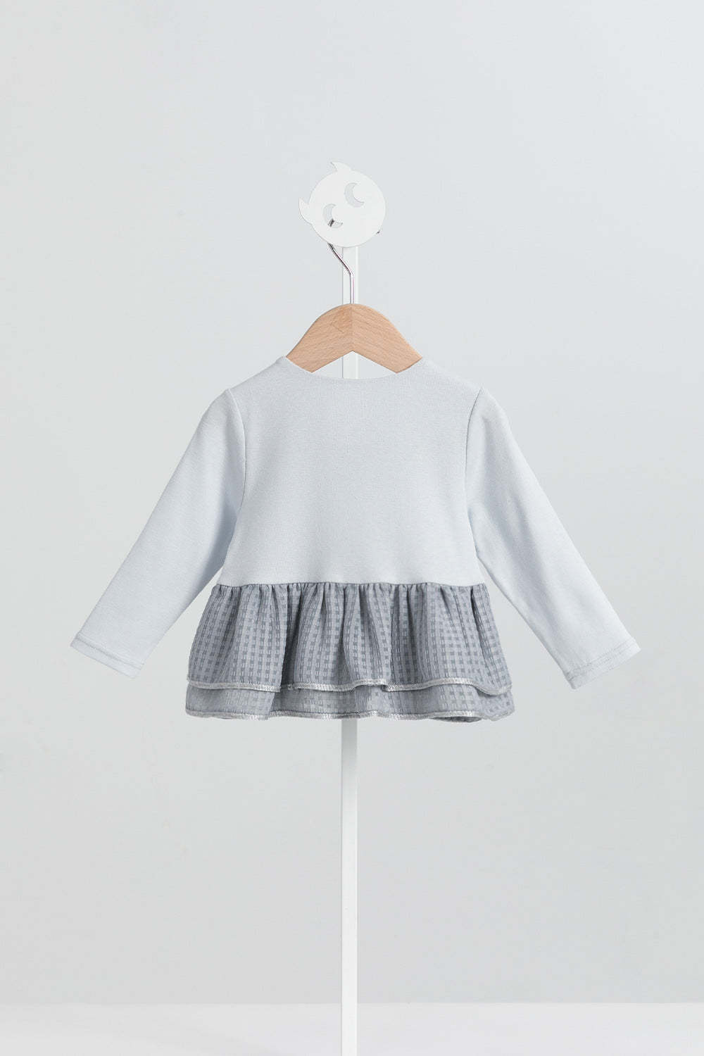 Main | 幼兒 Moon Petals荷葉裙上衣 | 長袖階梯領 荷葉 拼接 | 100%有機棉