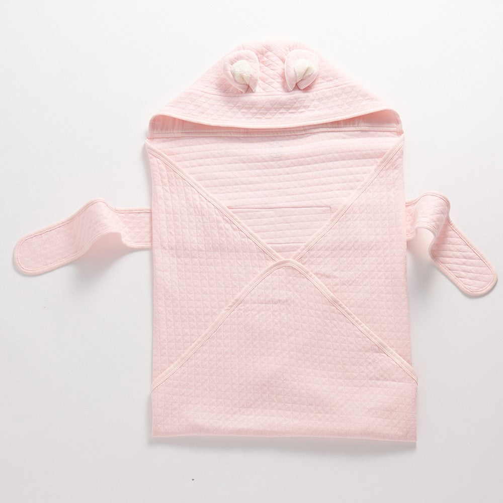 Main | Toddler Bear Ear Swaddle | 3D Tailoring, 3D Bear Ears | 100% Organic Cotton