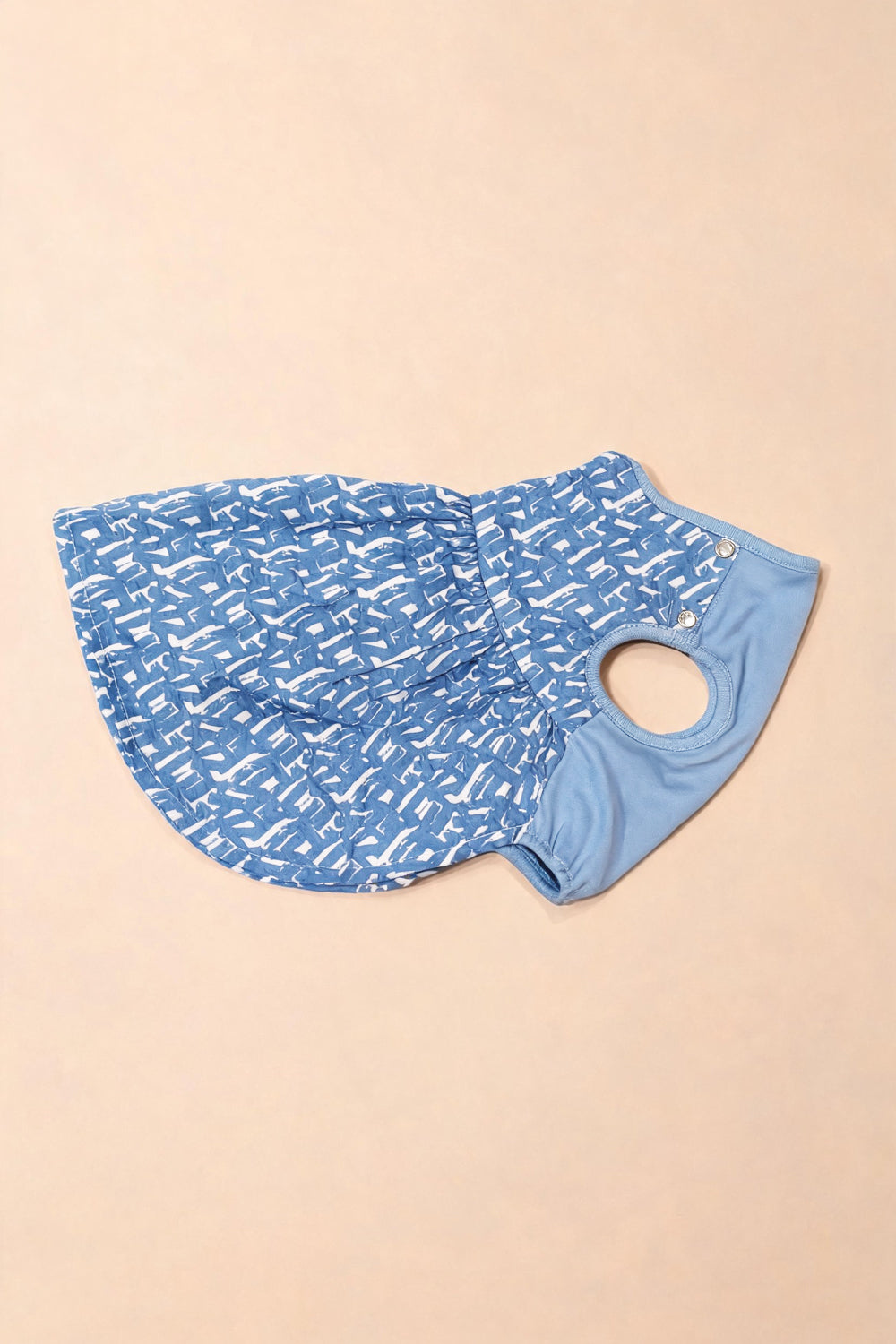 Luxury|Brush Painting 花卉透氣印花無寵物洋裝 寵物衣