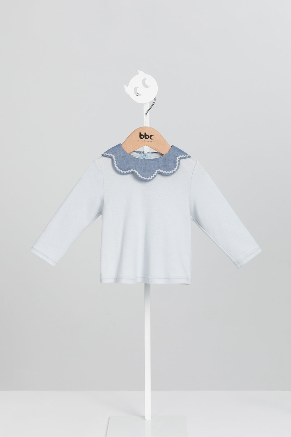 Main | 幼兒 珍珠花瓣領上衣 | 長袖花瓣領   | 100%有機棉