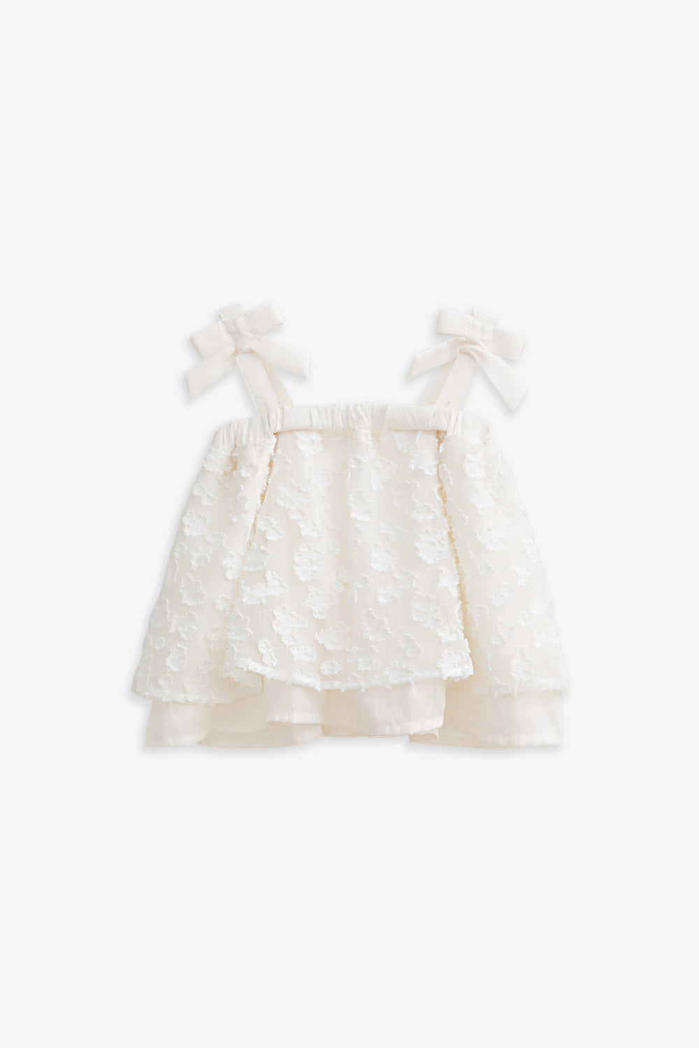 Luxury | 幼兒 Aurore 蝴蝶結雲朵吊帶洋裝