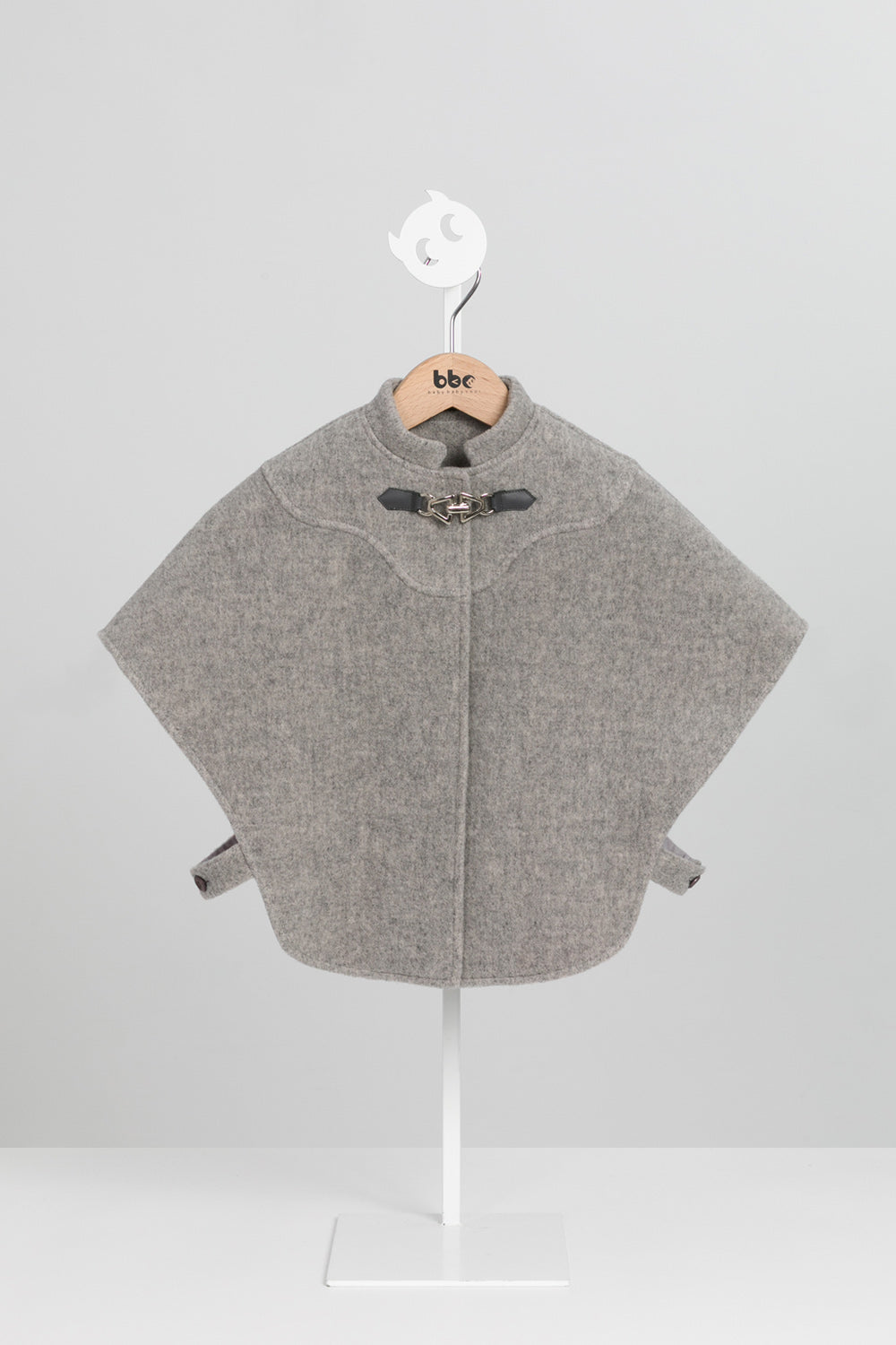 【訂製款】Luxury | 女童 Jolie毛呢斗篷 | 袖型設計 鈕扣 小立領