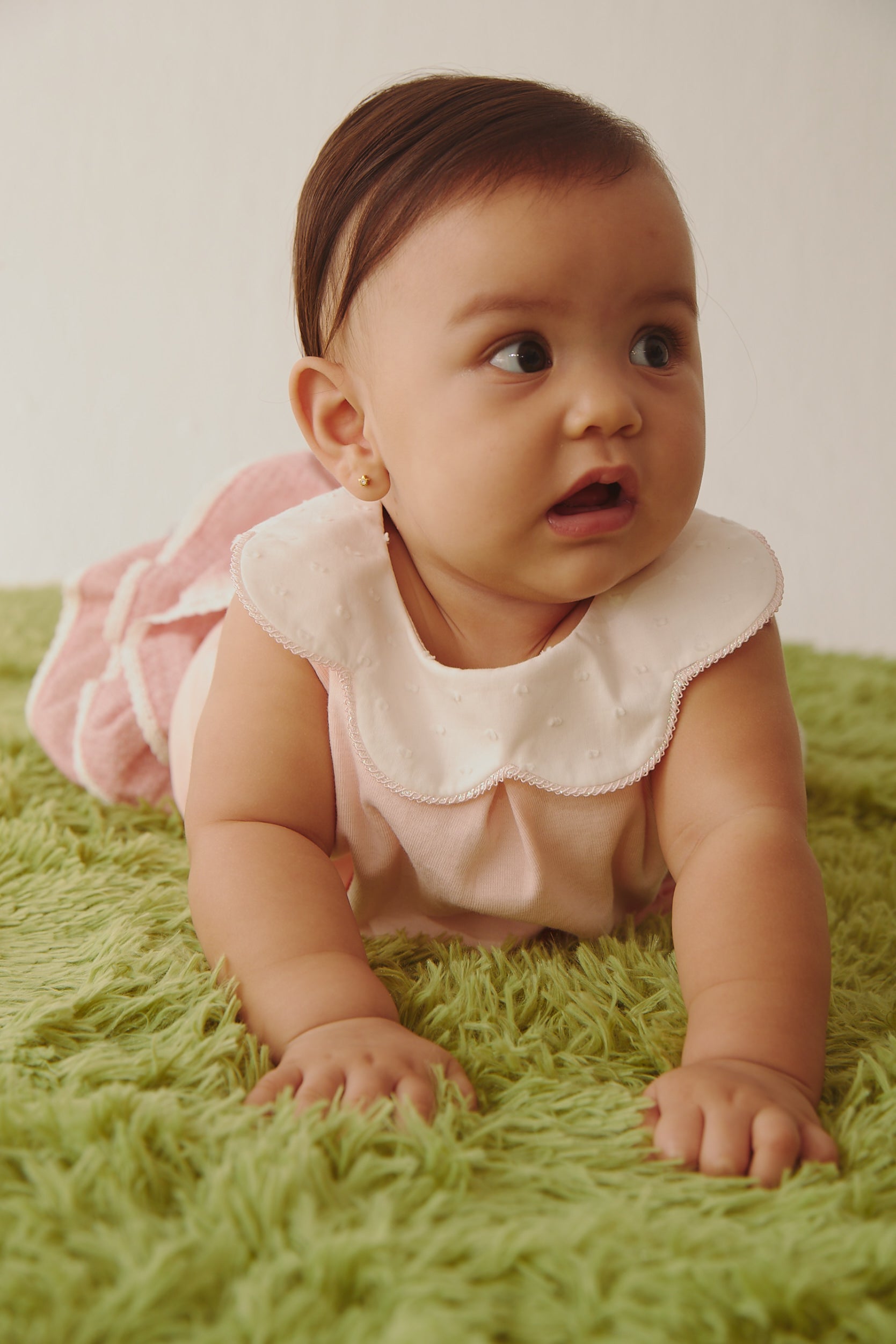 Main | Toddler Cloud Dot Collar Top | Collar Design | 100% Organic Cotton