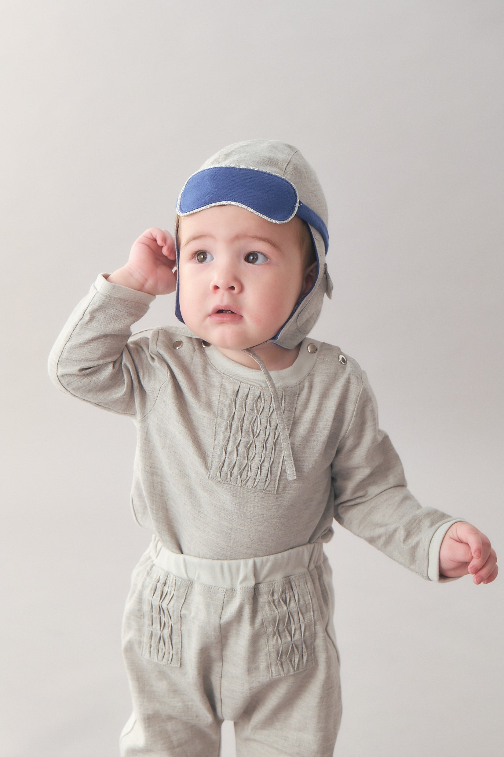 Luxury | Toddler Pilot Hat and Eye Mask Set | Accessories