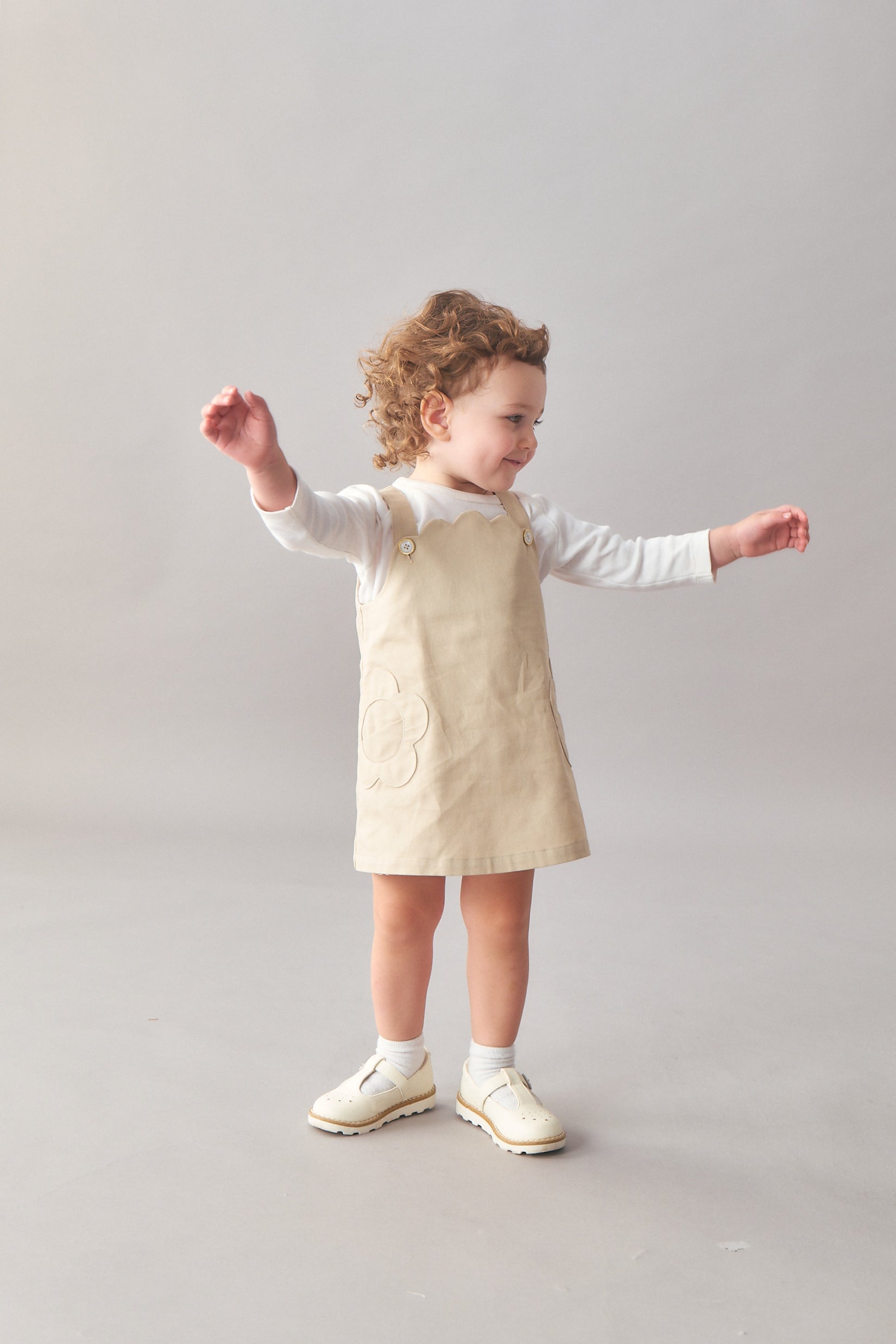 Main | Toddler Floral Pocket Sundress | Floral | 100% organic cotton