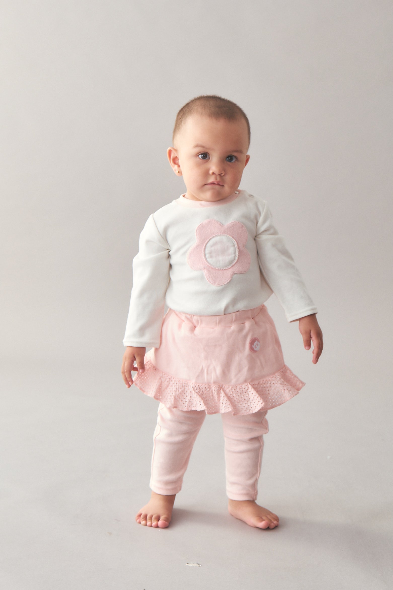 Main | Toddler 3D Floral Top | Flowers | 100% Organic Cotton