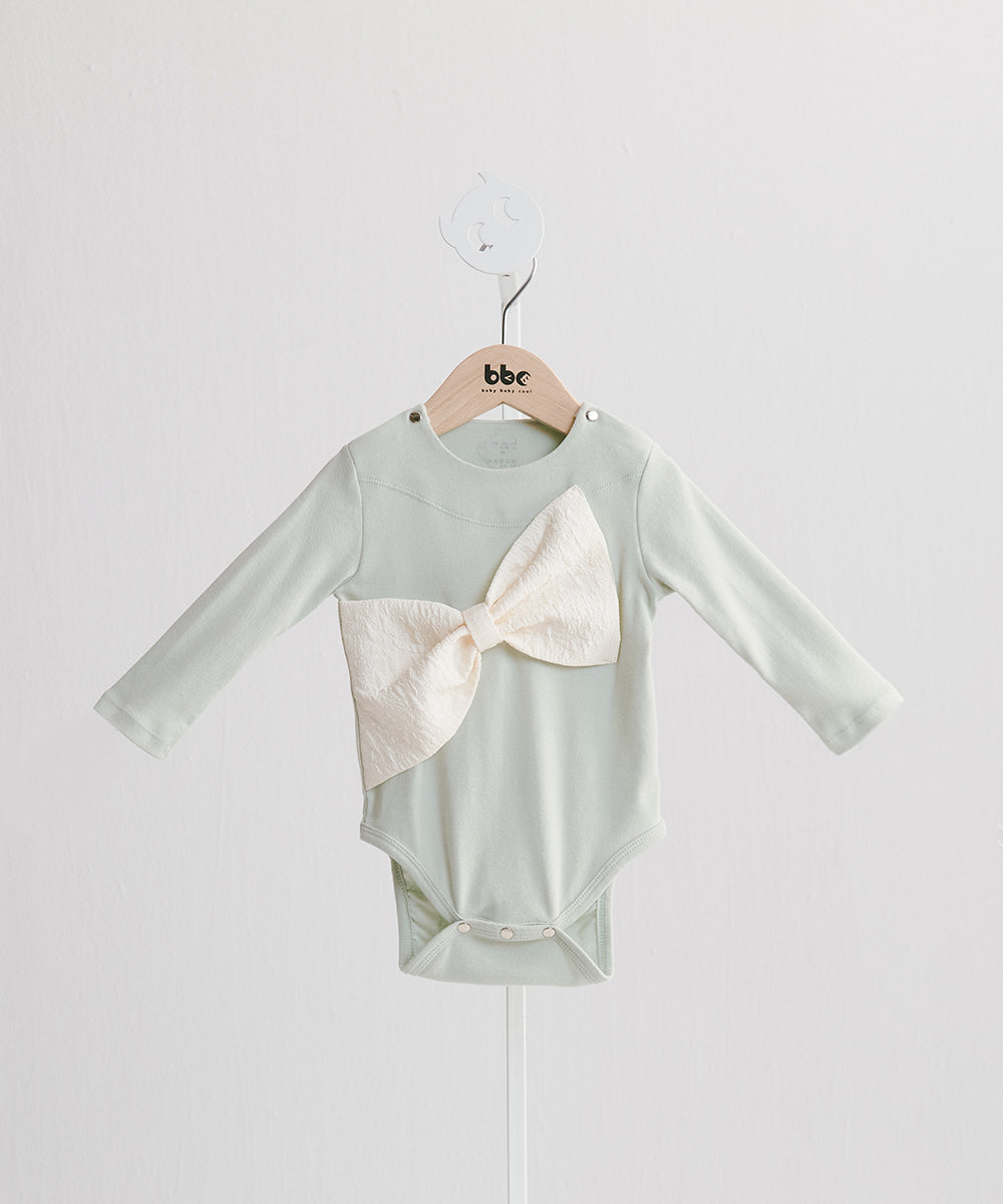 Main | Baby The gift: 3D big bow bodysuit | bow | 100% organic cotton