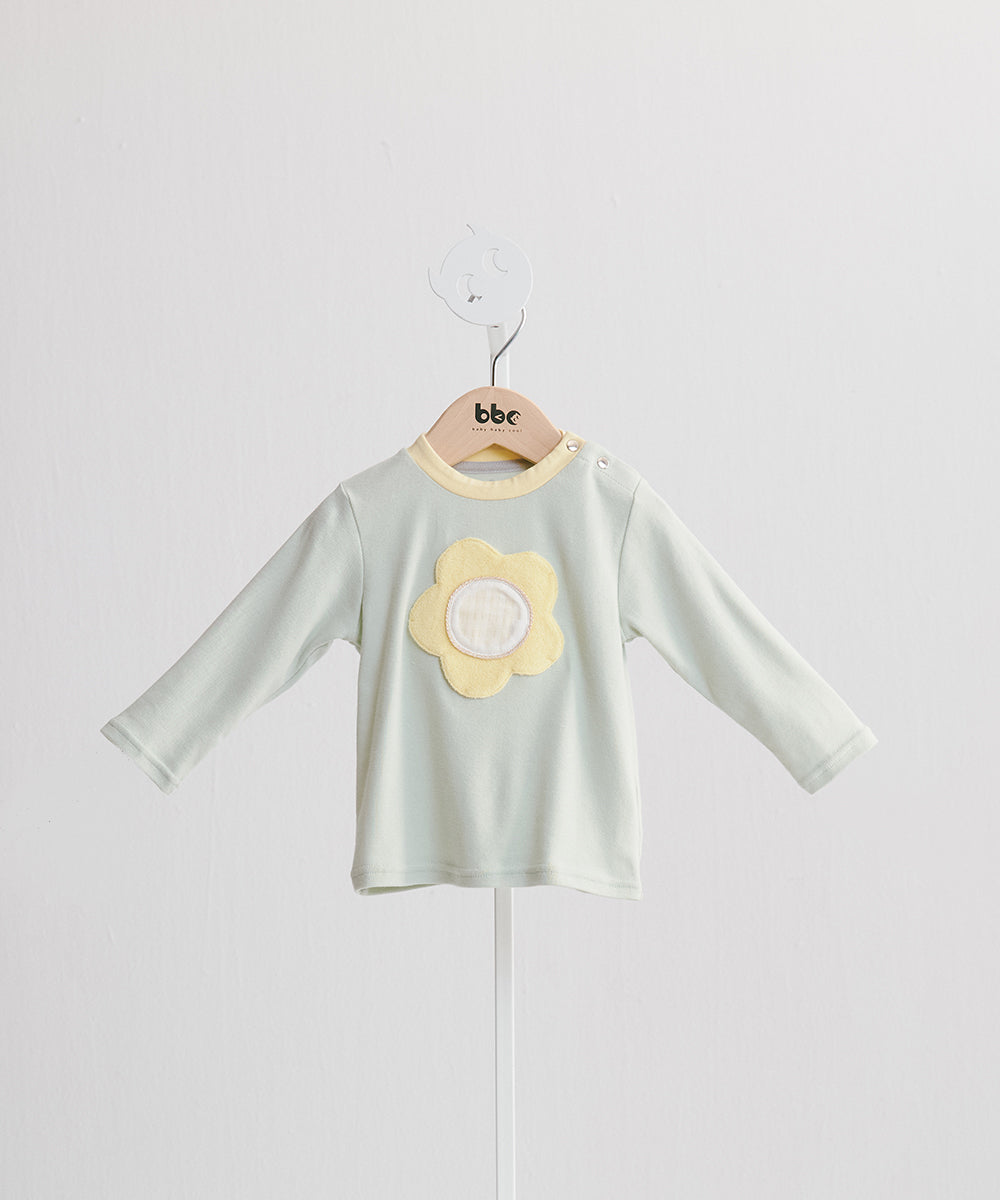 Main | Toddler 3D Floral Top | Flowers | 100% Organic Cotton