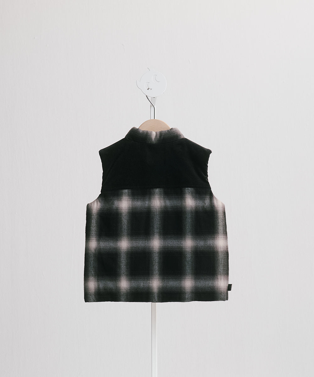 Main | Boys Adventure King Quilted Vest | Stitching | 100% organic cotton