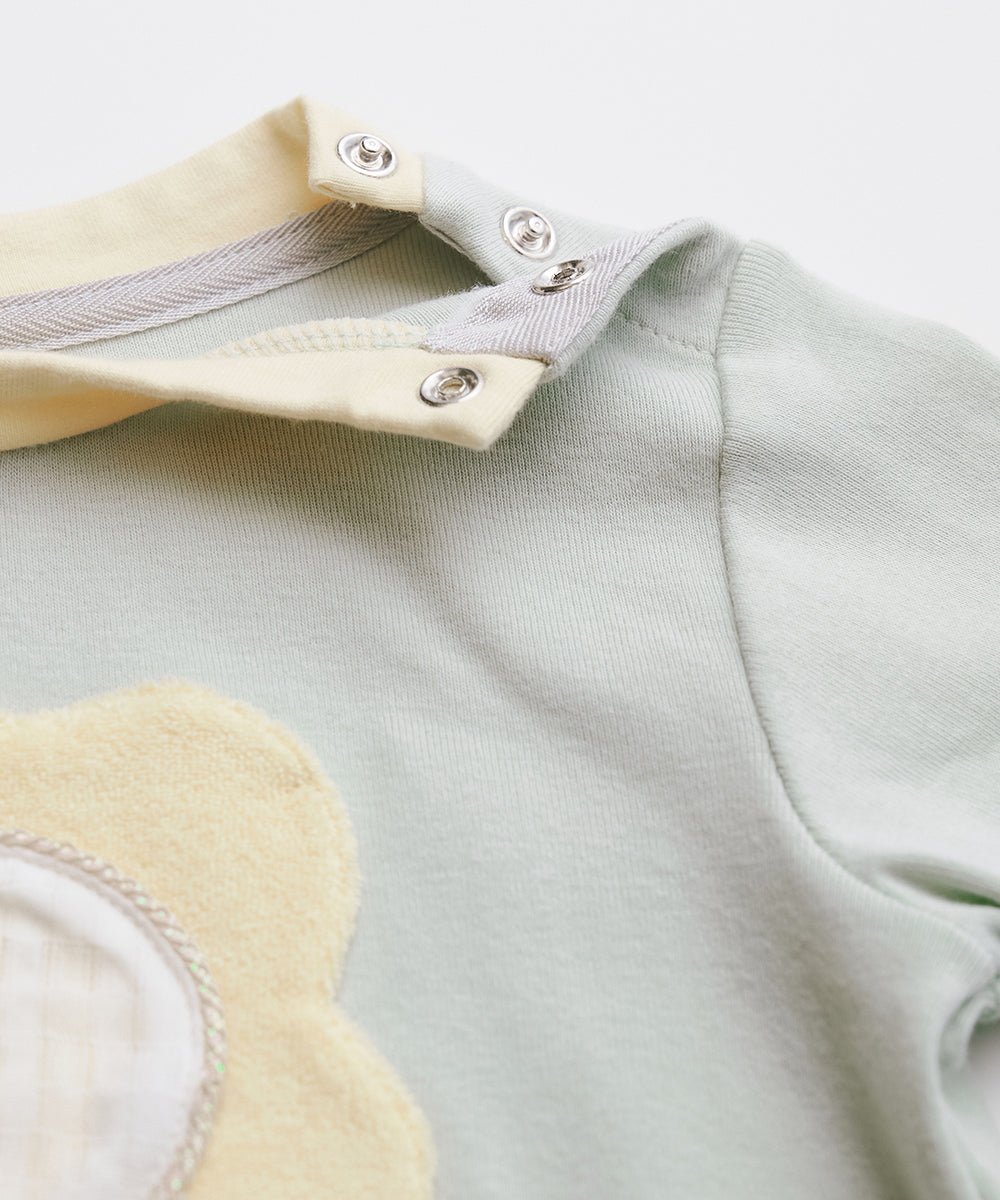 Main | Toddler 3D Floral Top | Flowers | 100% Organic Cotton