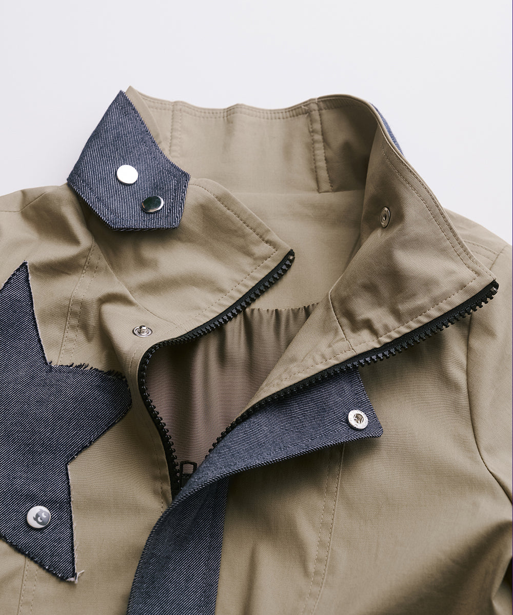 Luxury | 男童 摘星立領風衣外套 | 星星