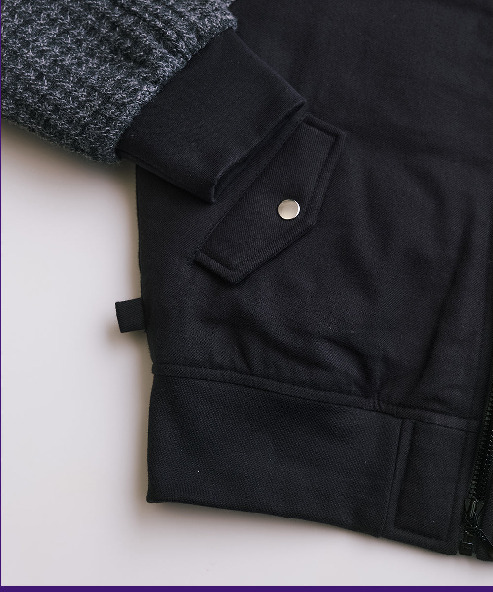 Luxury | 男童 MA-1飛行夾克 | 拼接