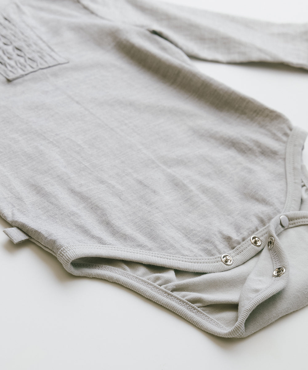 Main | Toddler Royal Pindack Bodysuit | Accordion fold | 100% organic cotton