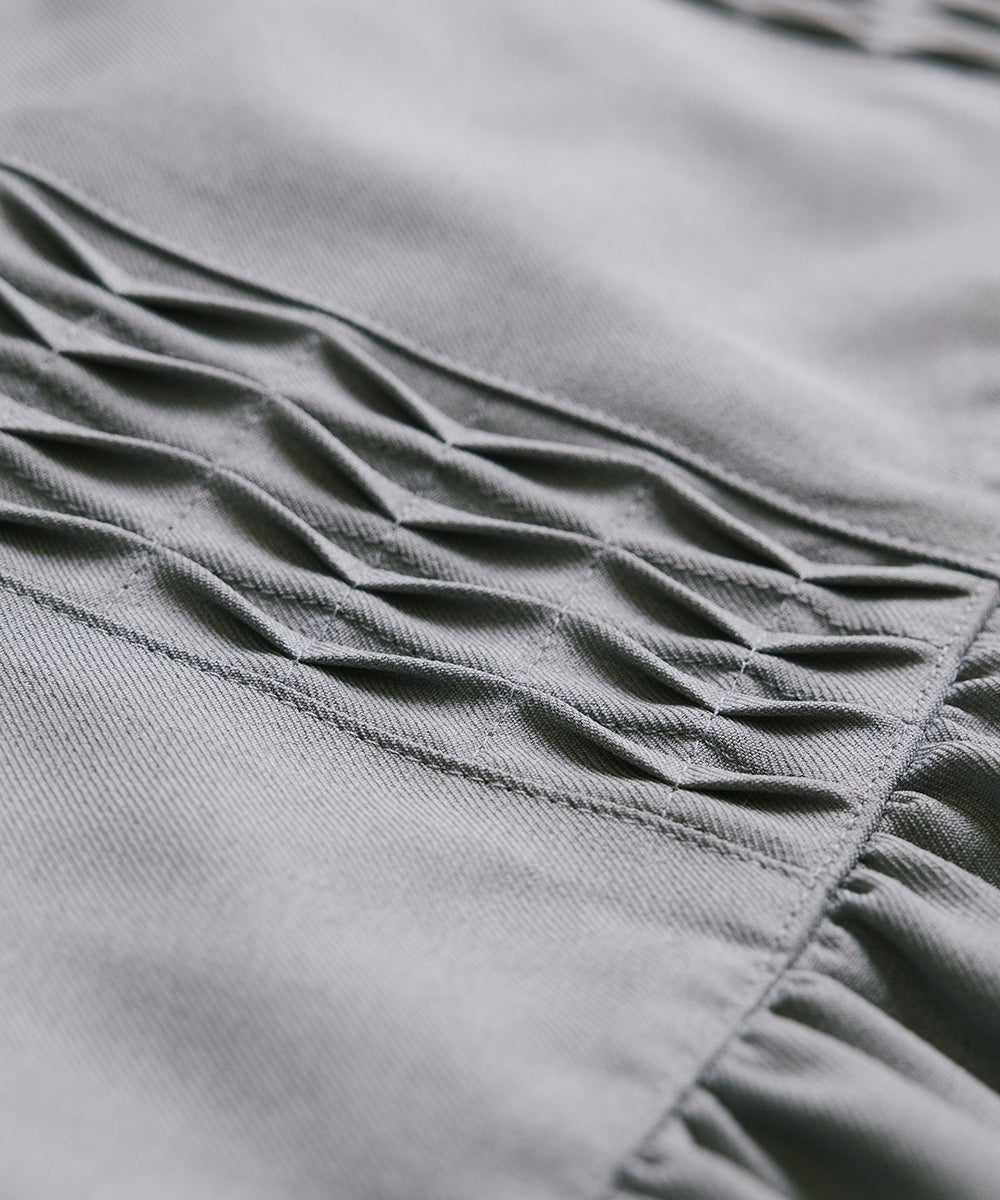 Luxury | Girls Pinduck Academy Skirt | Accordion Fold