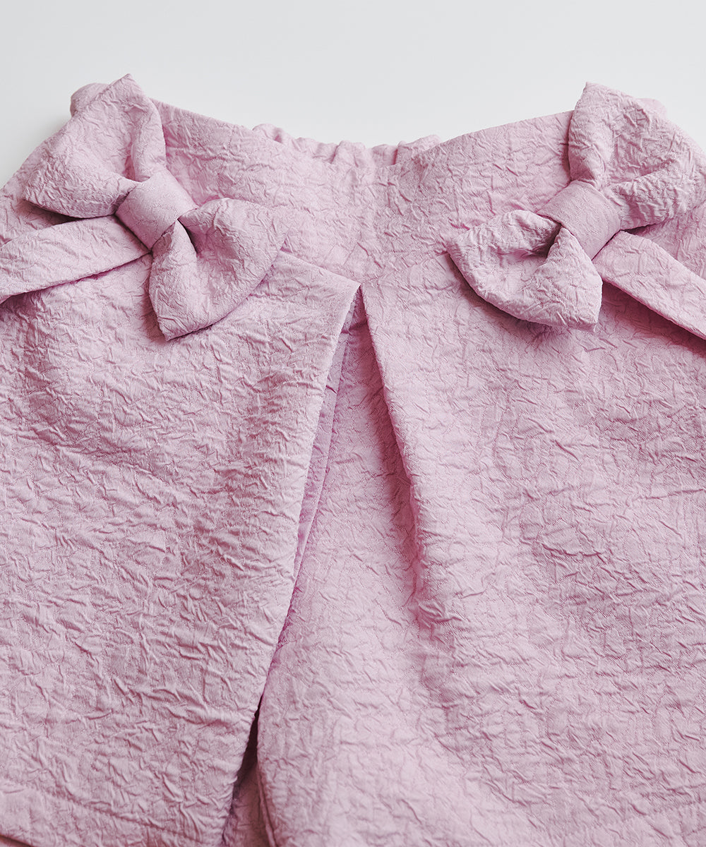 Luxury | Girls Sweetheart Double Bow Shorts | Bow