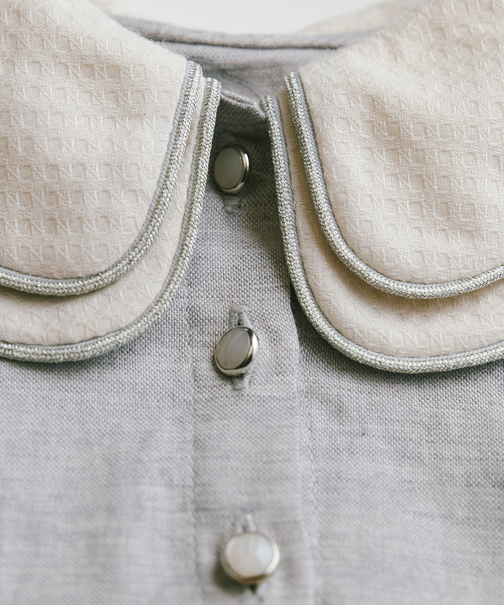 Main | Toddler Elegant Double Neck Dress Bodysuit | Double Neck | 100% Organic Cotton