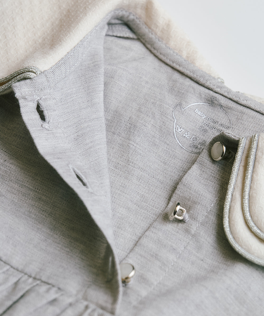 Main | Toddler Elegant Double Neck Dress Bodysuit | Double Neck | 100% Organic Cotton