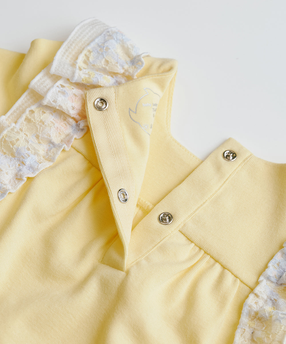 Main | Toddler neon wing lace bodysuit | Lotus leaf | 100% organic cotton