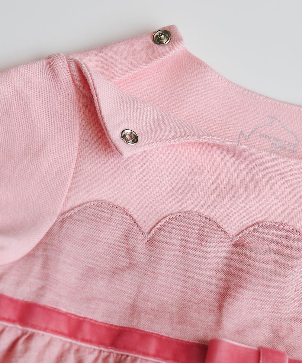 Main | Toddler Chanson Dress Bodysuit | Petals | 100% organic cotton