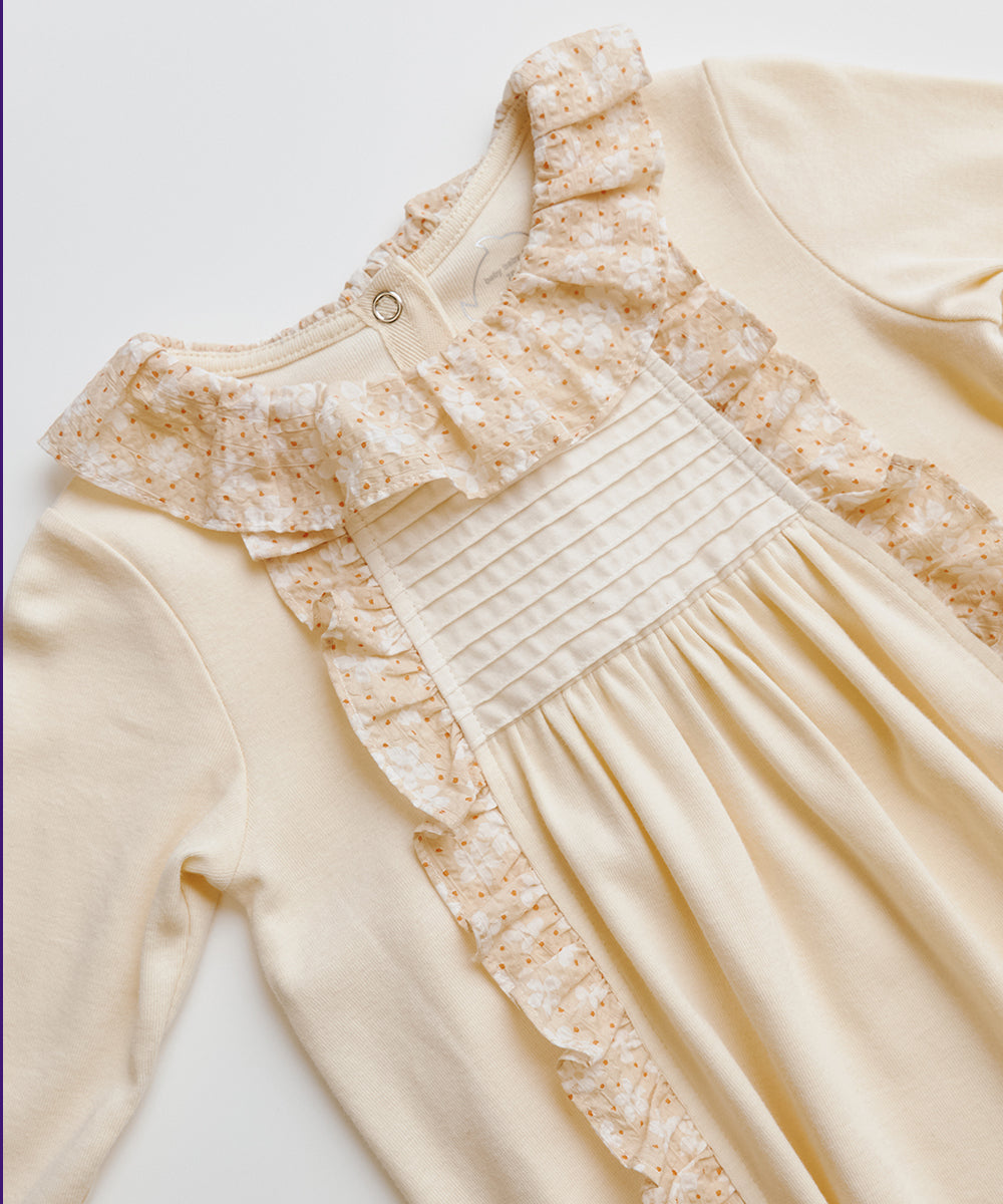 Main | Toddler Flower Fairy Bodysuit | Lotus Leaf | 100% organic cotton