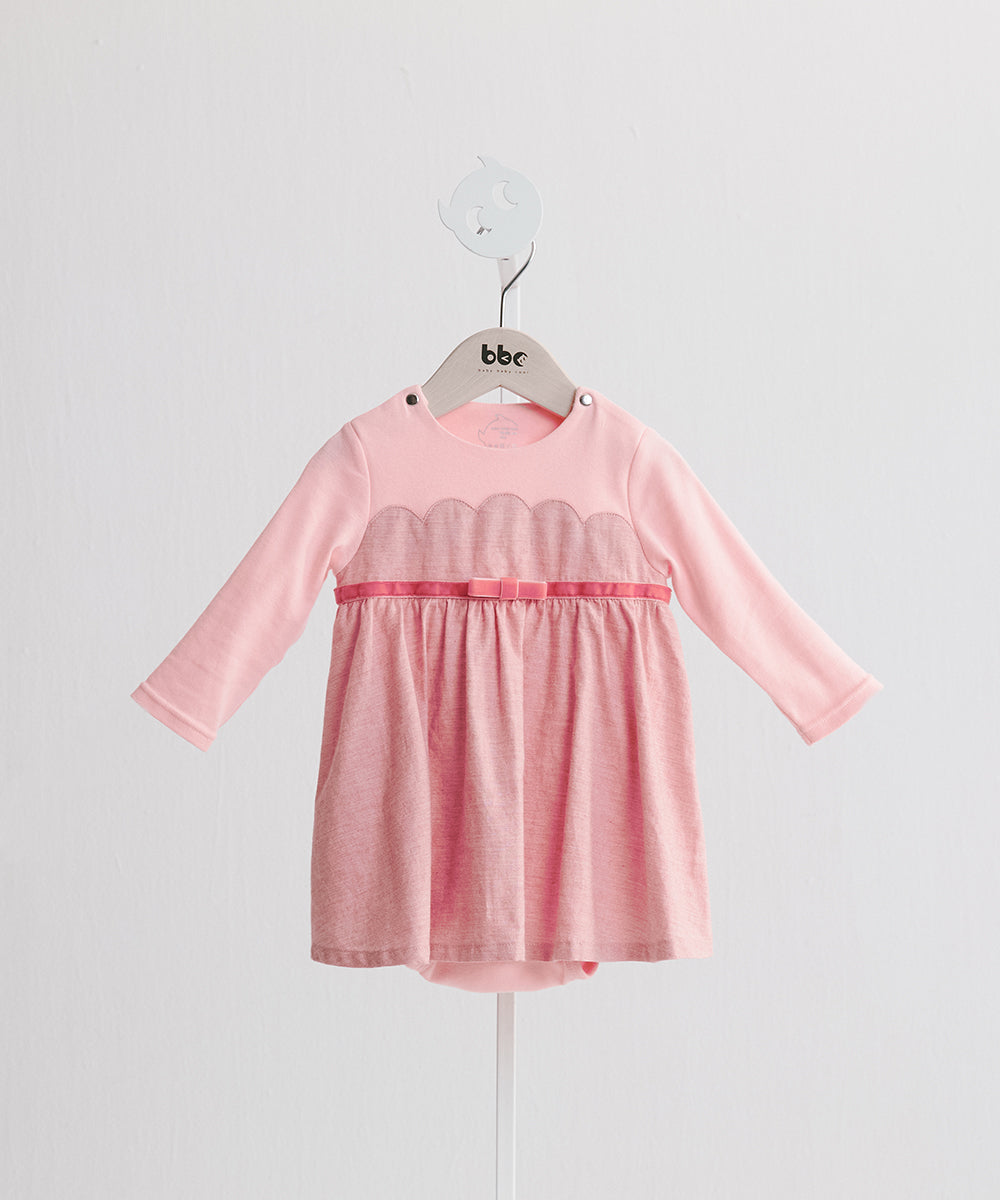 Main | Toddler Chanson Dress Bodysuit | Petals | 100% organic cotton