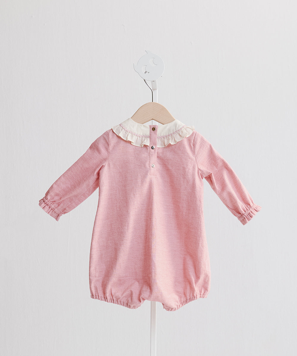 Main | Toddler Flower Fairy Jumpsuit | Lotus Leaf | 100% organic cotton