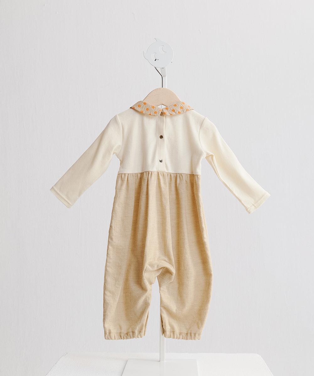 【預購】Main | 幼兒 優雅學院風連身兔裝 | 抽皺 | 100% 有機棉