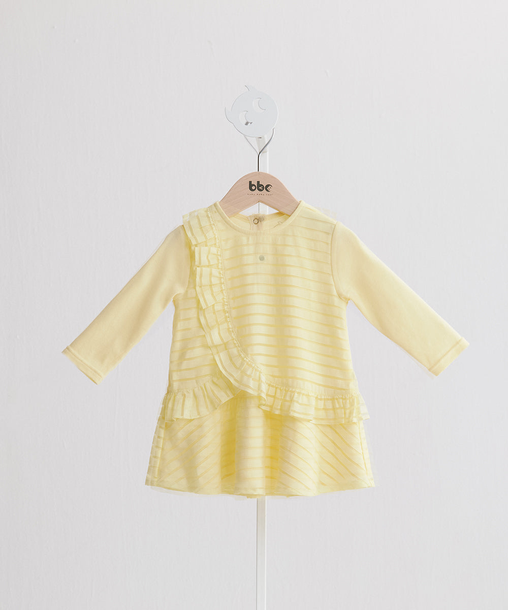 Main | Toddler Margaret Floral Dress | Lotus Leaf | 100% Organic Cotton