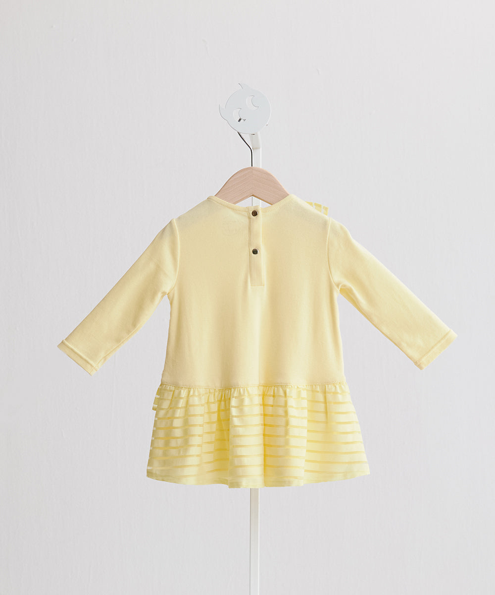 Main | Toddler Margaret Floral Dress | Lotus Leaf | 100% Organic Cotton