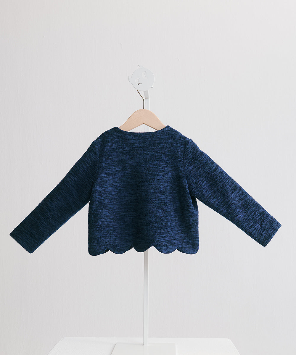 Luxury | Girls Moonlight Double Butterfly Short Jacket | Bow