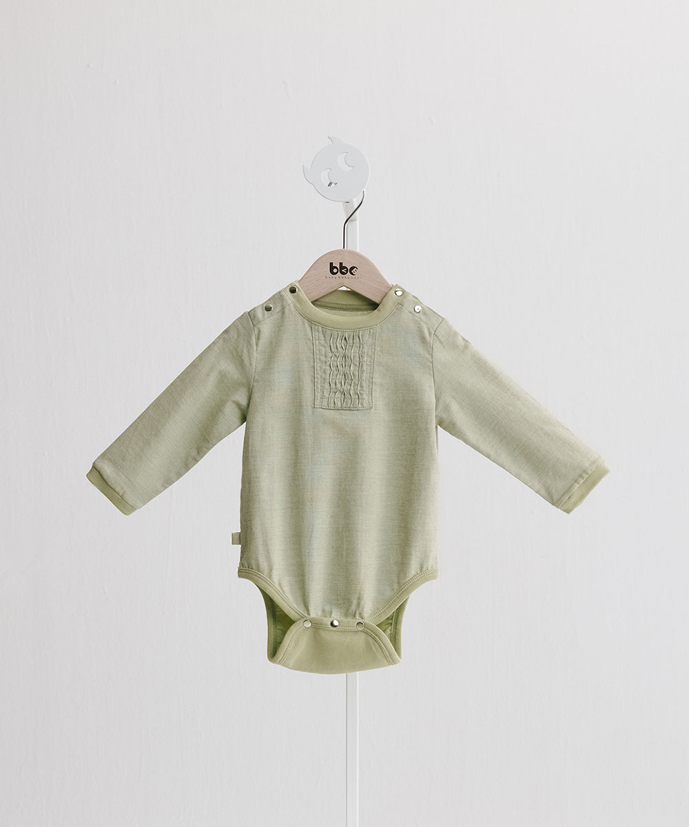 Main | Toddler Royal Pindack Bodysuit | Accordion fold | 100% organic cotton