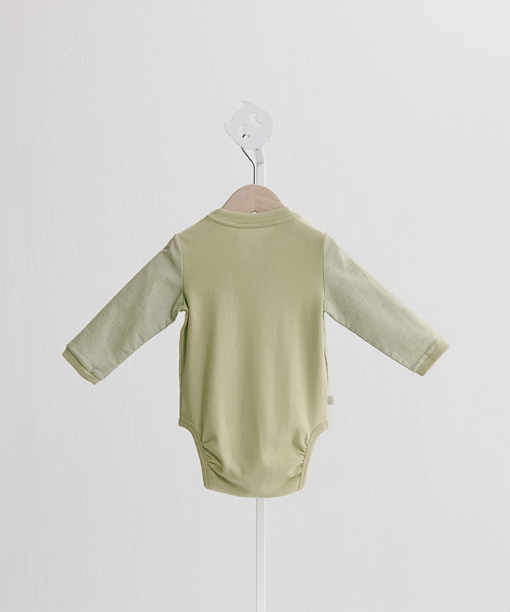 Main | Toddler Royal Pindack Bodysuit | Accordion fold | 100% organic cotton