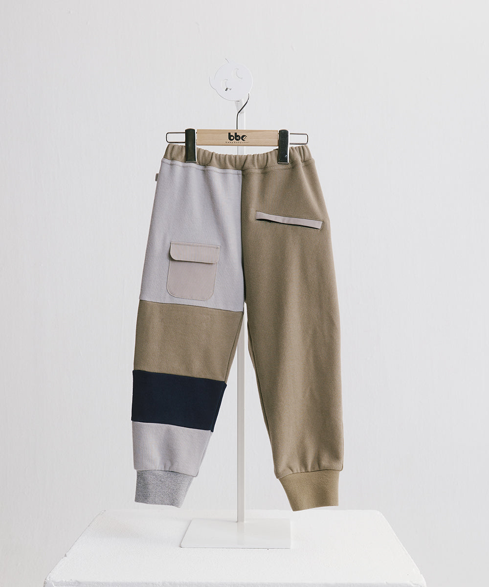 Main | Boys B612 Planet Quilted Sweatpants | Paneled | 100% Organic Cotton