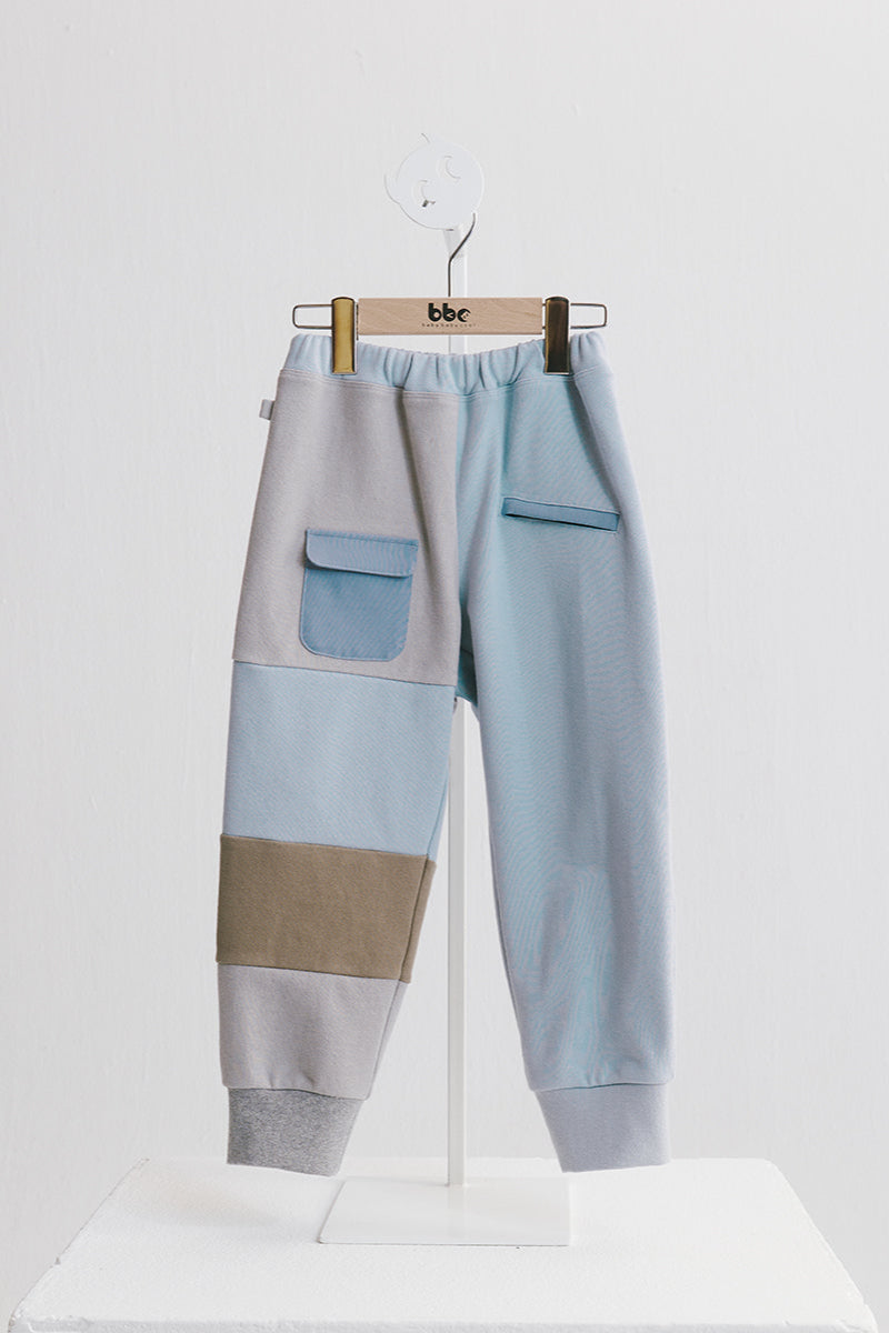 Main | Boys B612 Planet Quilted Sweatpants | Paneled | 100% Organic Cotton