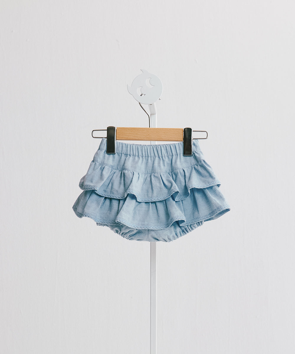 Main | Toddler Sweetheart Swinging Bubble Skirt | Lotus Leaf | 100% Organic Cotton