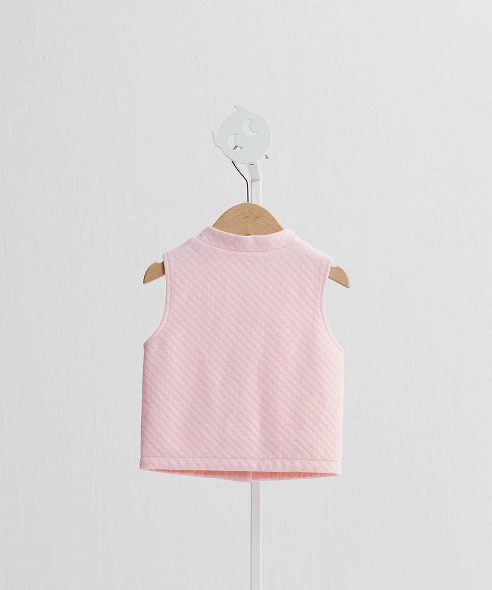 Main | Toddler Elf Vest with Stand-up Collar | Elf Logo | 100% Organic Cotton