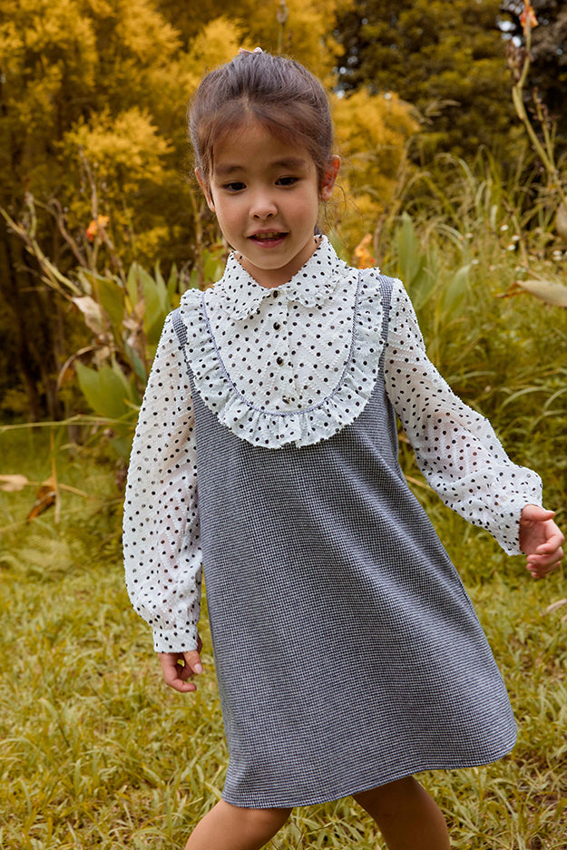 Luxury | Girls Pop Dot Elegant Dress | Dot