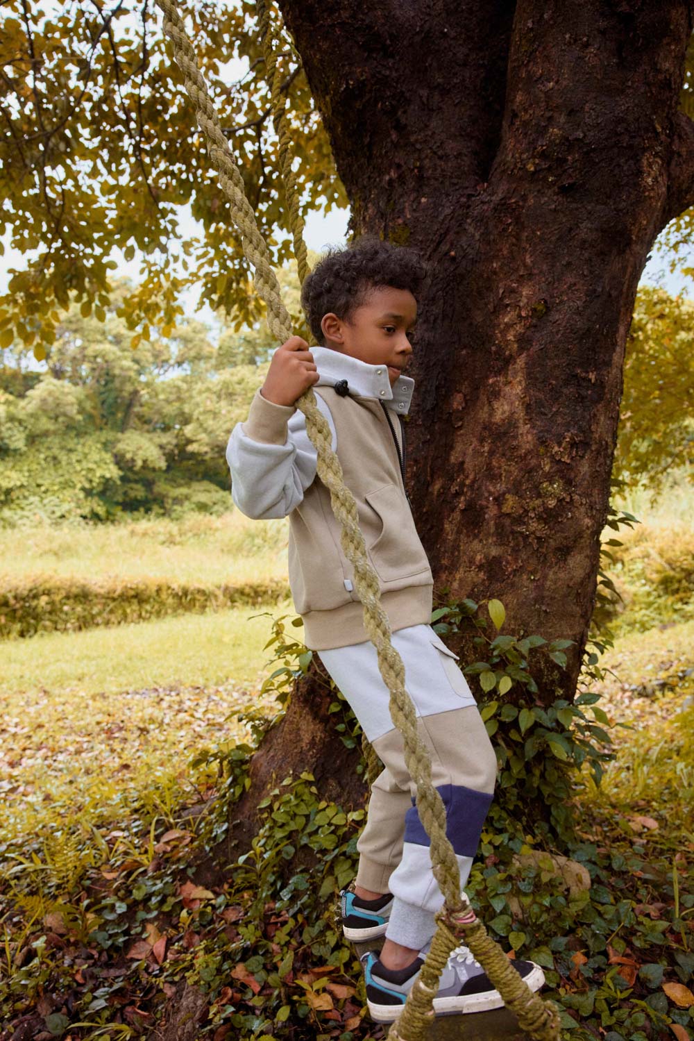 Main | Boys B612 Planet Quilted Sweatpants | Paneled | 100% Organic Cotton