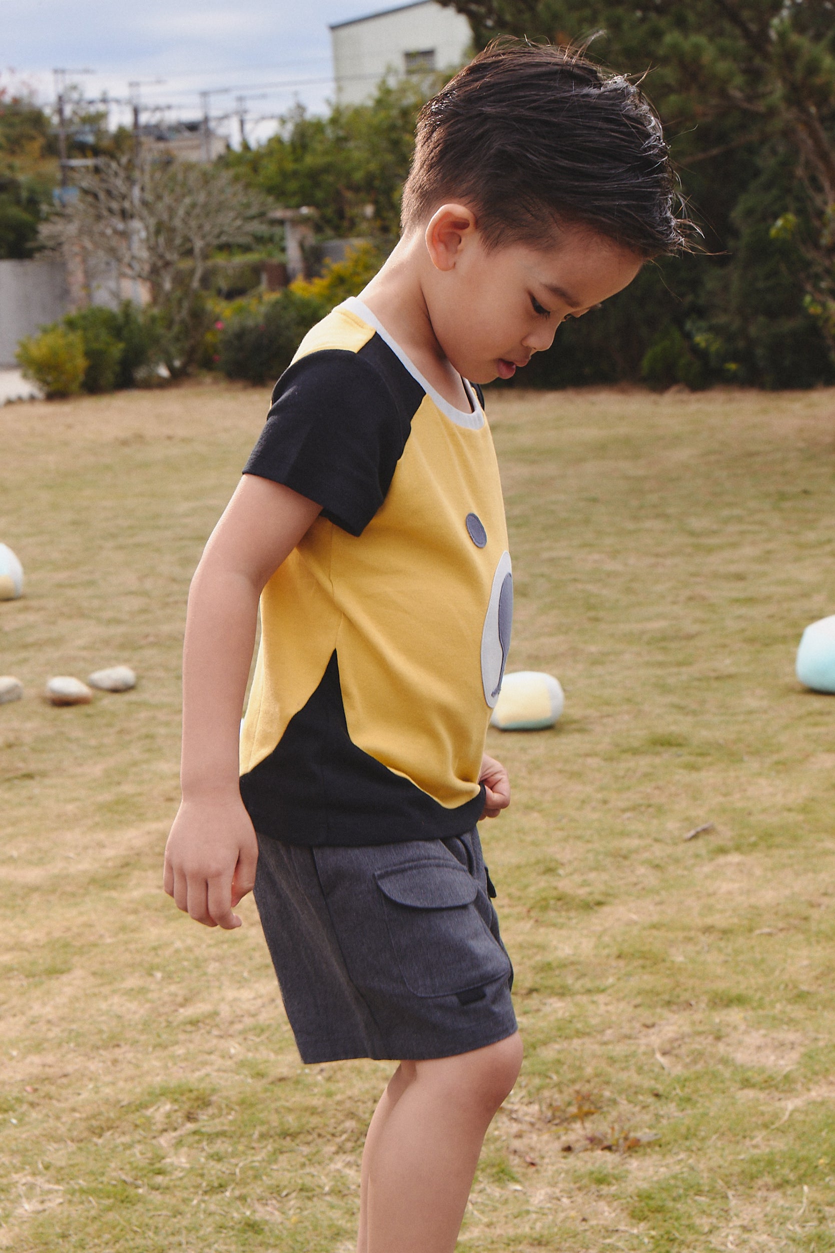 Main | 男童 Carmen Herrera 字母拼接遊樂園O | 拼接 動物臉 小精靈 Logo | 100% 有機棉