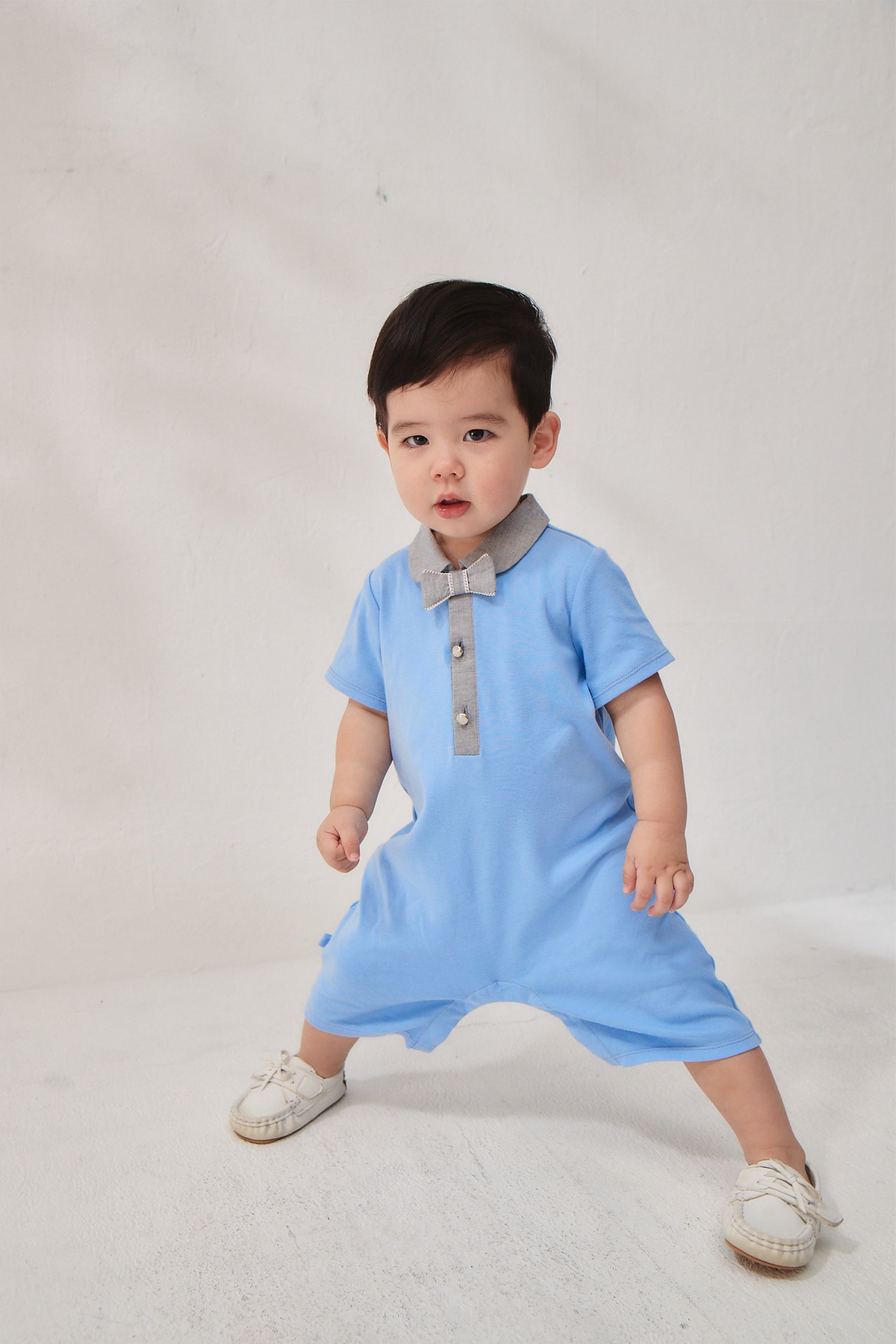 Main | 幼兒 萌紳士領結連身兔裝 | 領結 拼接 | 100% 有機棉