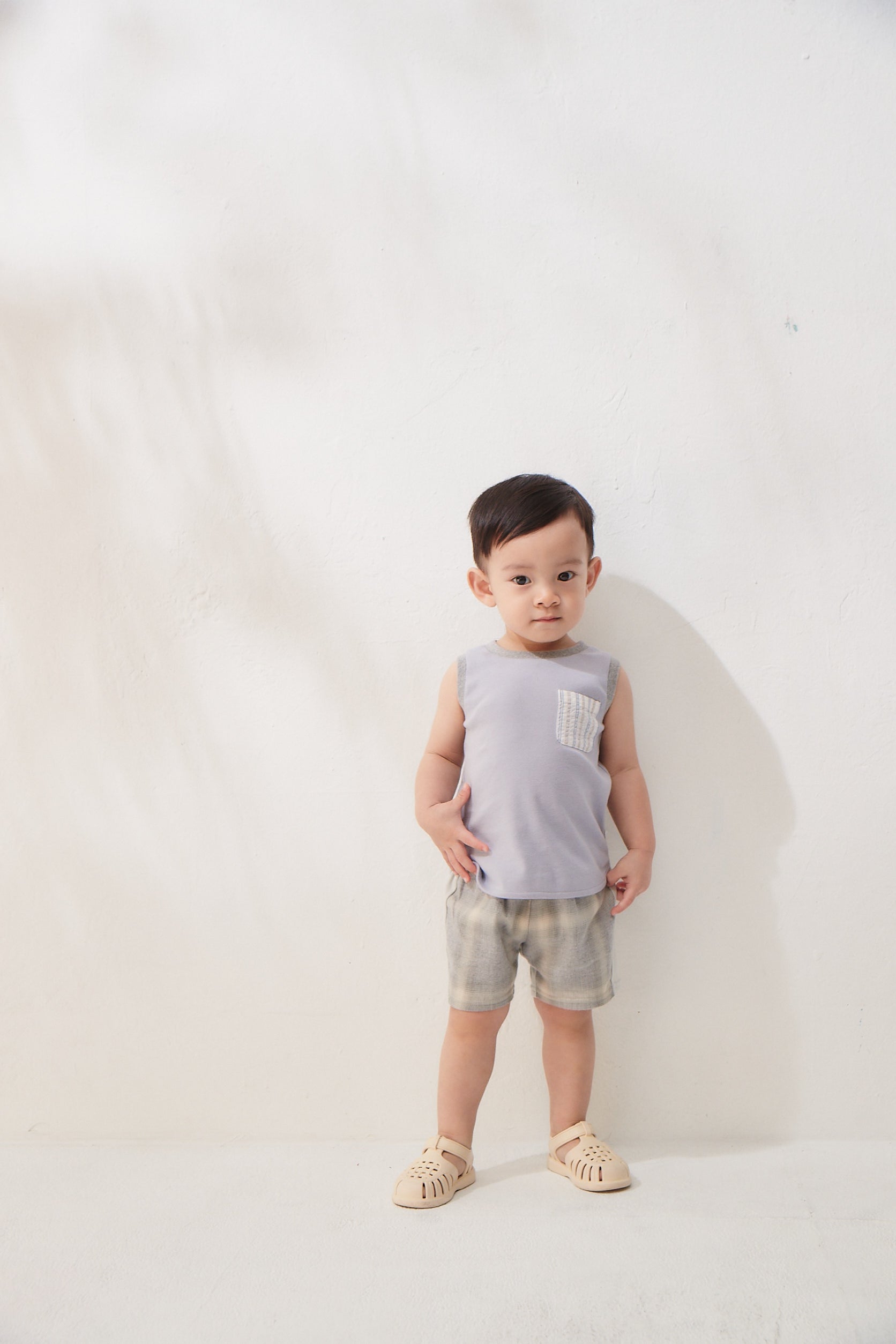 Main | 幼兒 時尚休閒短褲 | 拼接 運動風 格紋 | 100% 有機棉