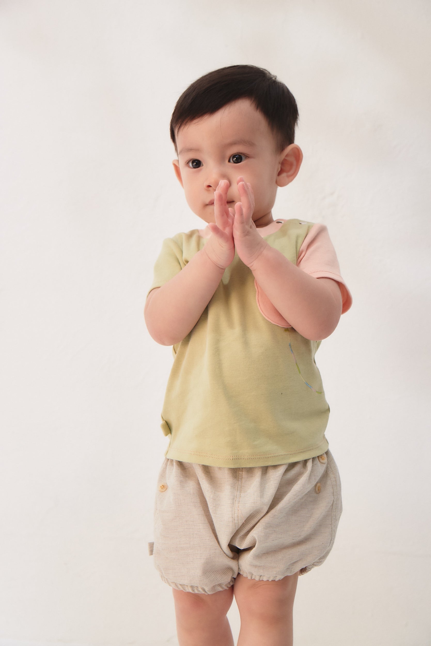 Main | 幼兒 bbc 經典小紳士泡泡褲 | 抽皺 鈕扣 條紋 | 100% 有機棉