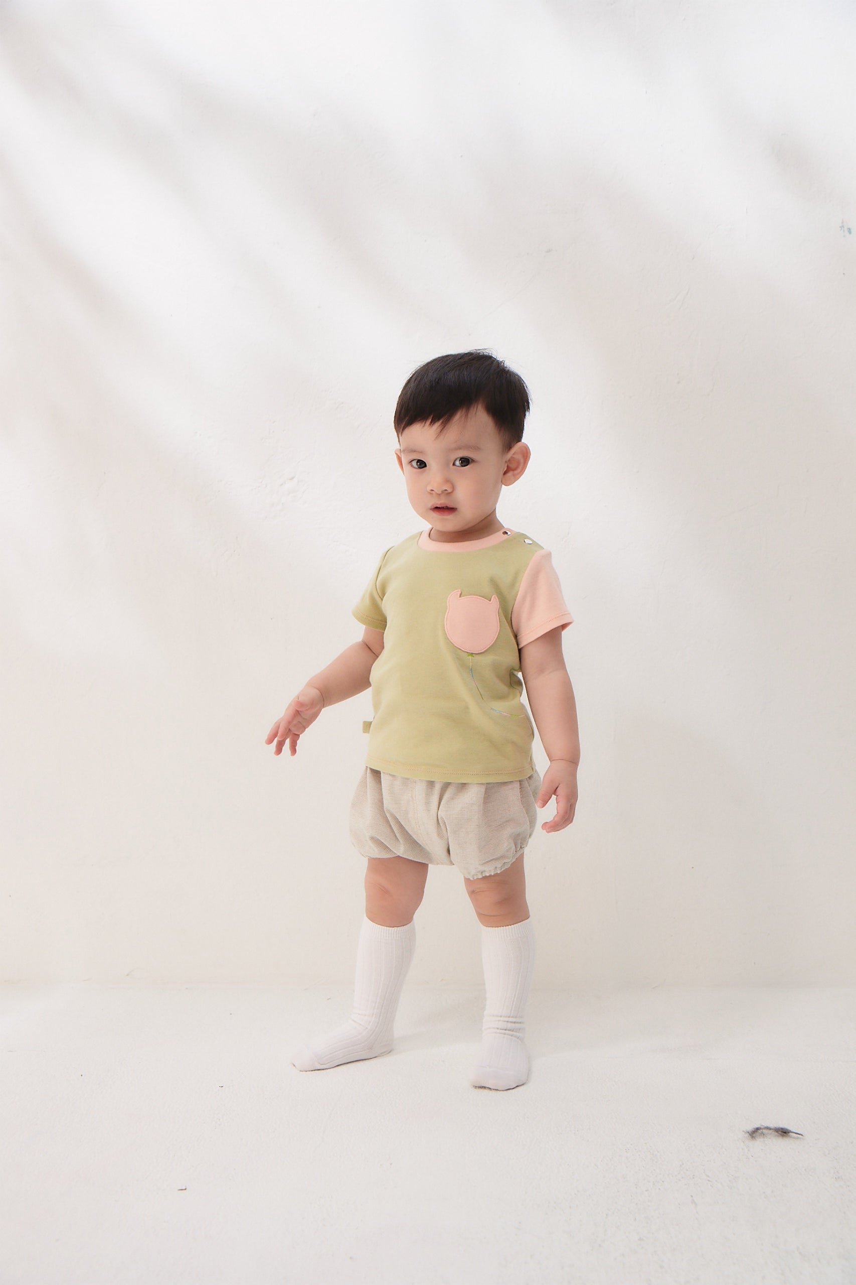 Main | 幼兒 bbc 小精靈氣球圓領 T-shirt | 小精靈 Logo 拼接 刺繡 | 100%有機棉