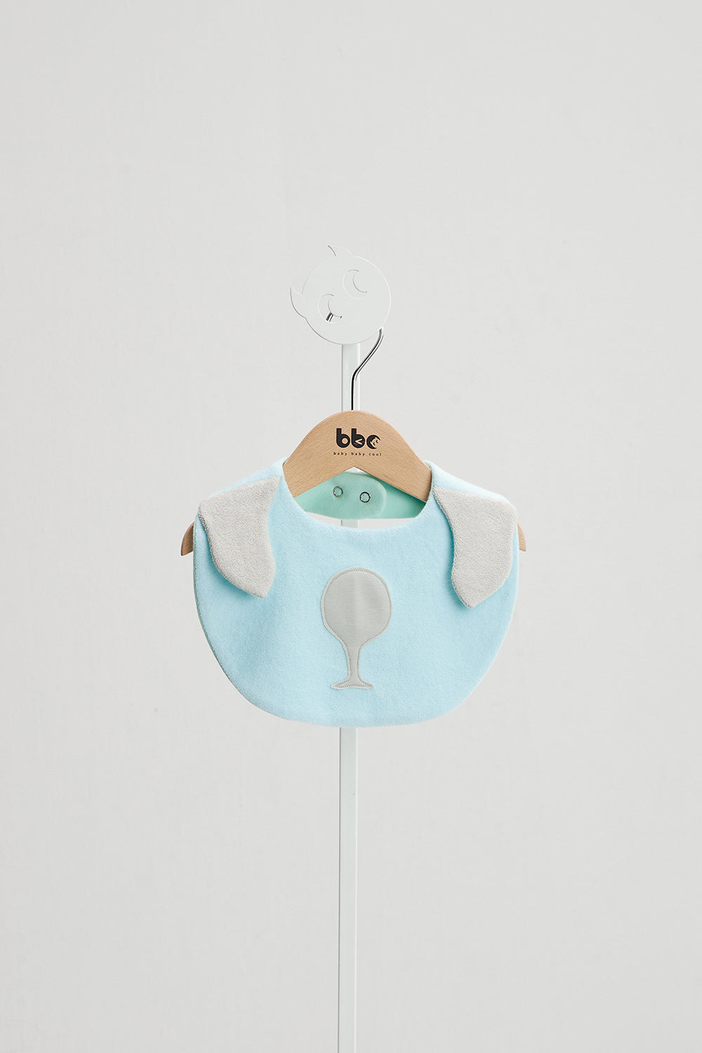 Main | Happy Face Series for Toddlers: Big Nose Dog Bib | Animal Face Stitching | 100% Organic Cotton