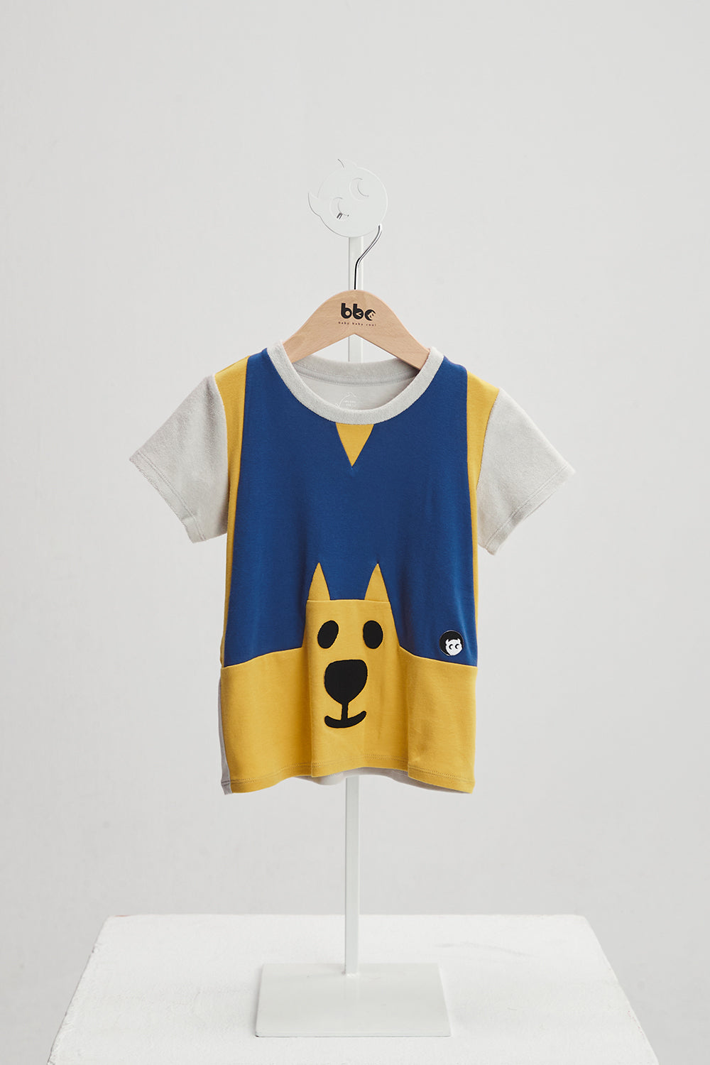 Main | 男童 Carmen Herrera 字母拼接遊樂園M | 拼接 動物臉 小精靈 Logo | 100% 有機棉