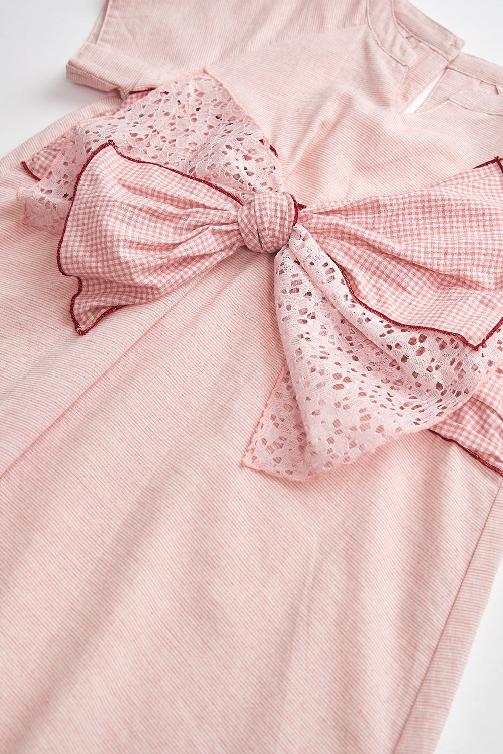 draped cut bow shirt dress